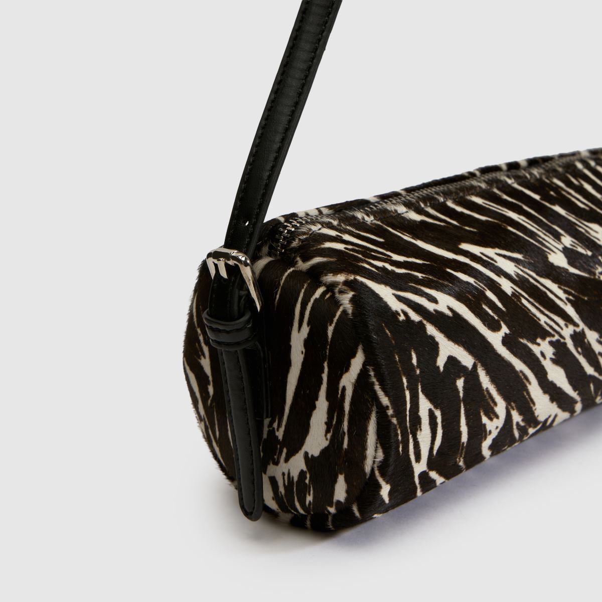 schuh Jaden Zebra Shoulder Bag in Black & White schuh Jaden Zebra Shoulder Bag 4