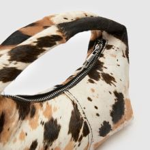 schuh Jazmin Cow Print Leather Bag in Print schuh Jazmin Cow Print Leather Bag,3 of 4