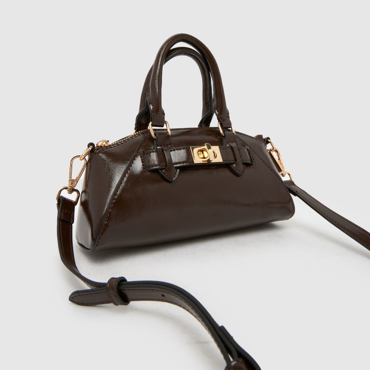 schuh Joanna Mini Crossbody Bag in Dark Brown schuh Joanna Mini Crossbody Bag 1