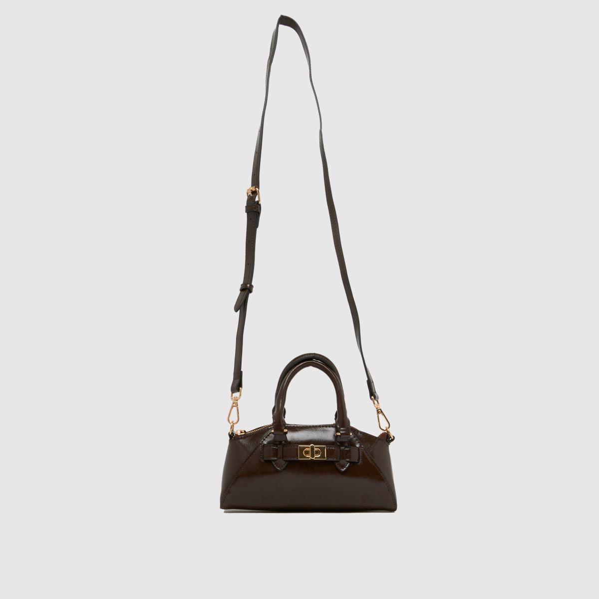 schuh Joanna Mini Crossbody Bag in Dark Brown schuh Joanna Mini Crossbody Bag 7