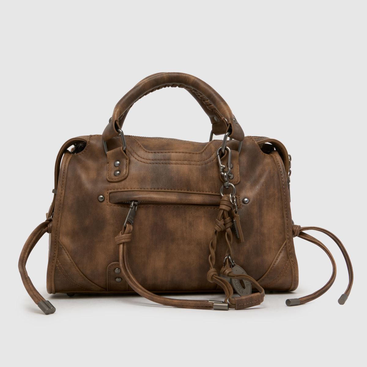 Image of Steve Madden Brown Briggs Shoulder Bag