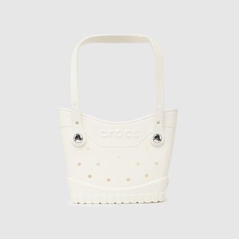 Crocs White Classic Small Tote Bag Bags