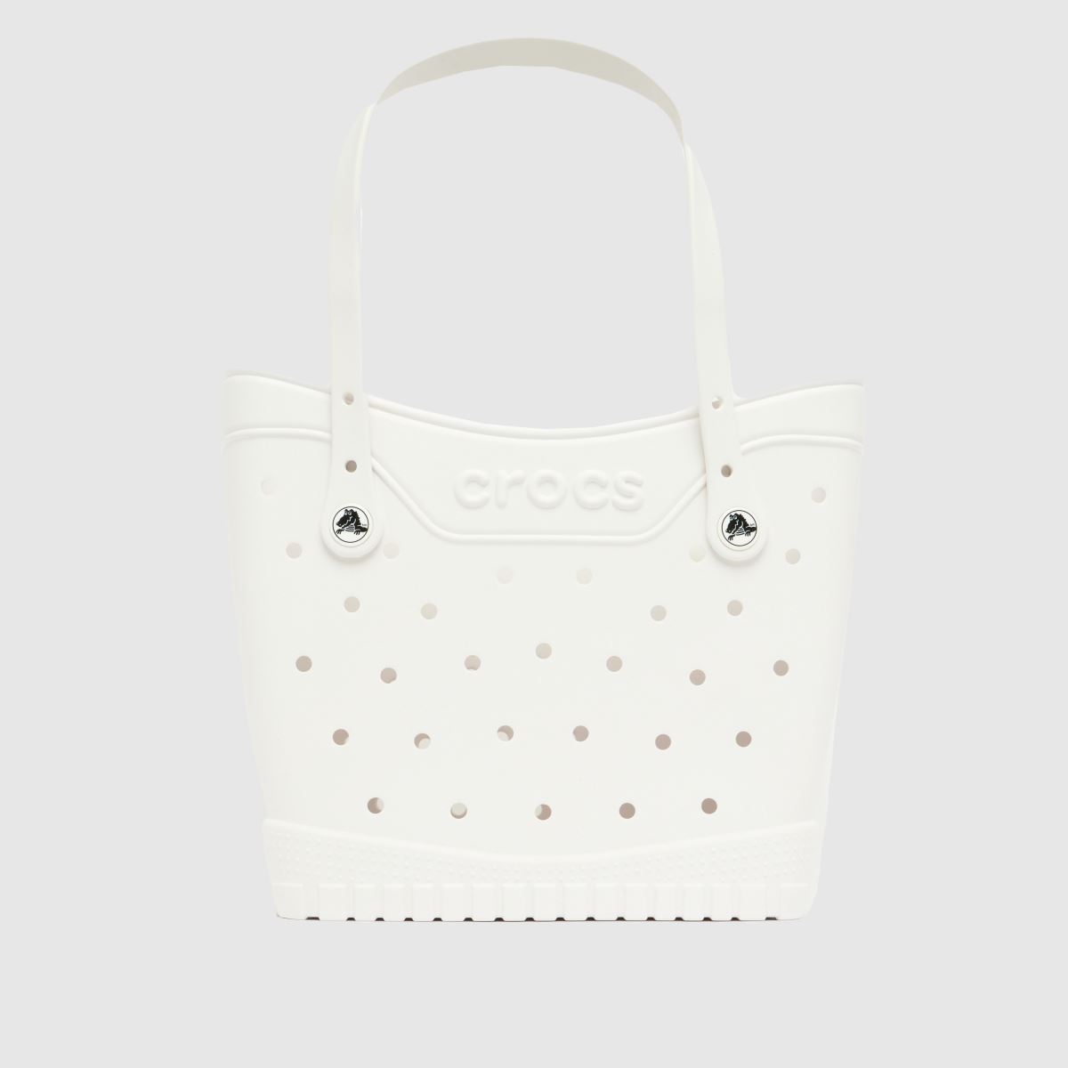 Image of Crocs White Medium Tote Bag