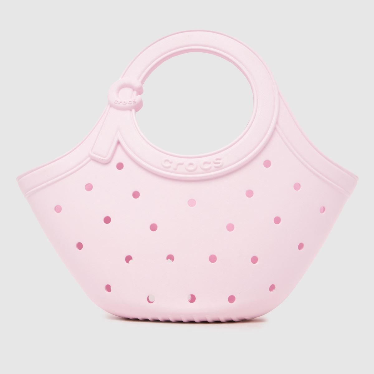 Crocs Medium Buckle EVA Tote in Pale Pink Crocs Medium Buckle EVA Tote