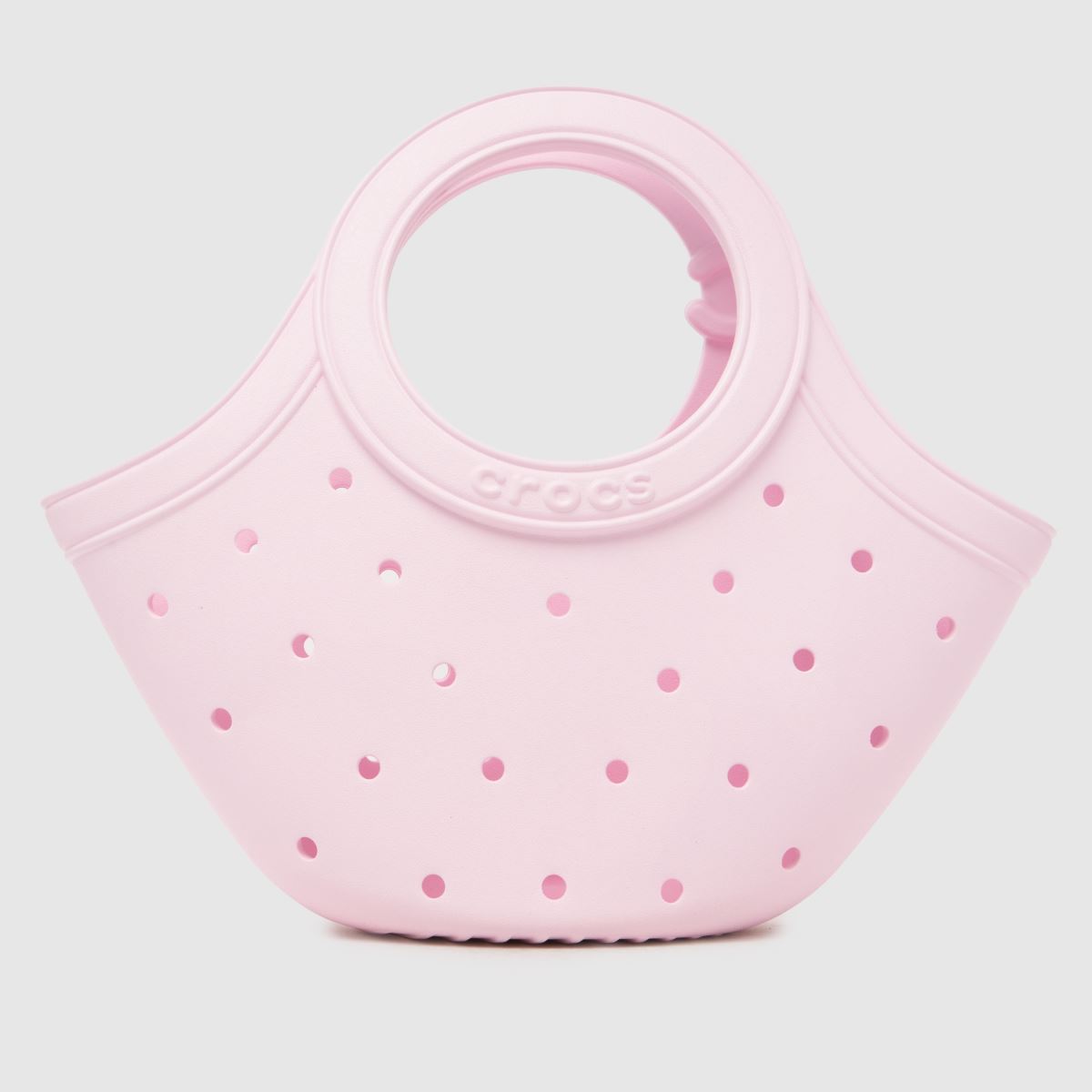 Crocs Medium Buckle EVA Tote in Pale Pink Crocs Medium Buckle EVA Tote 7