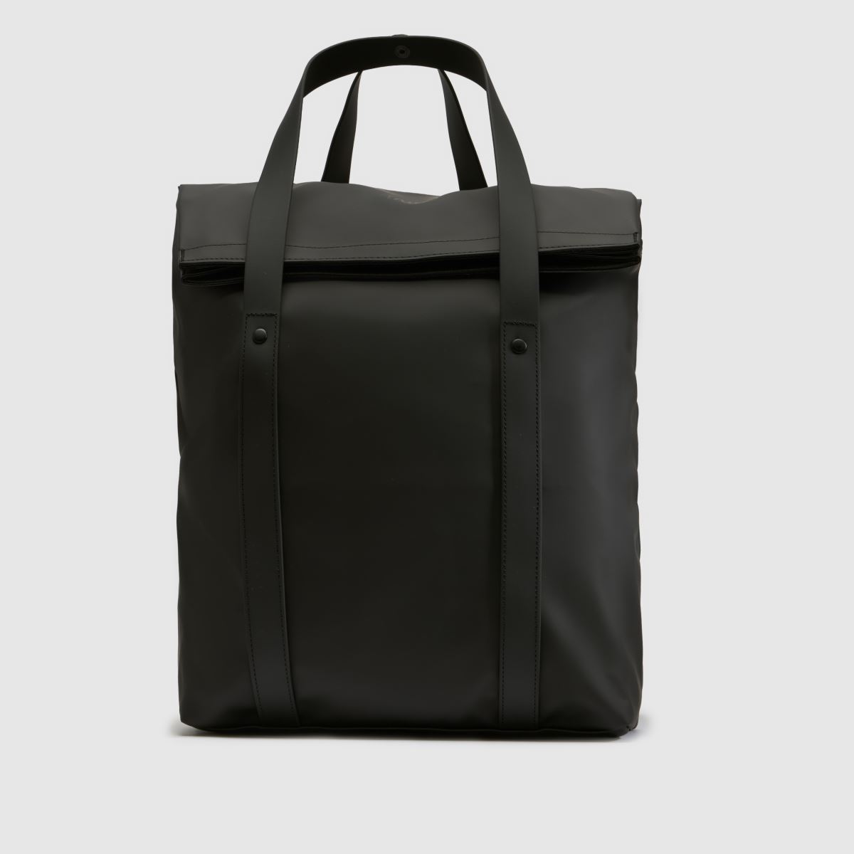 RAINS 2 Way Tote Backpack W3 in Black RAINS 2 Way Tote Backpack W3