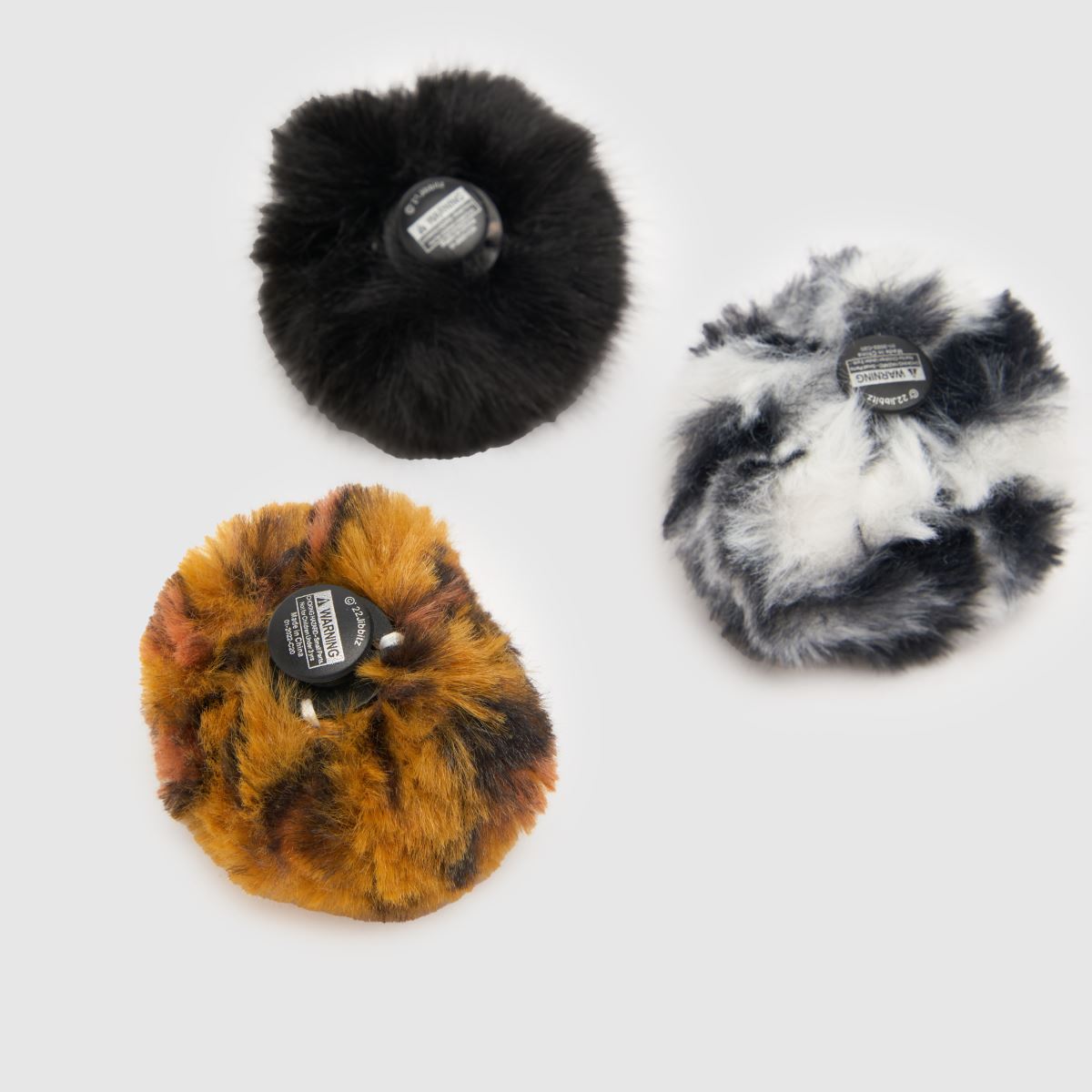 Multi crocs Jibbitz Animal Puff Ball 3pk Shoe Accessories schuh