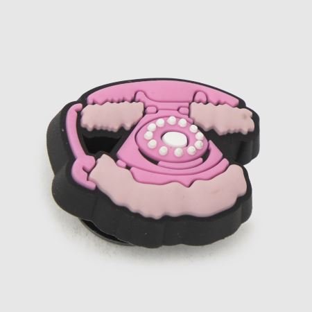 pink crocs with jibbitz