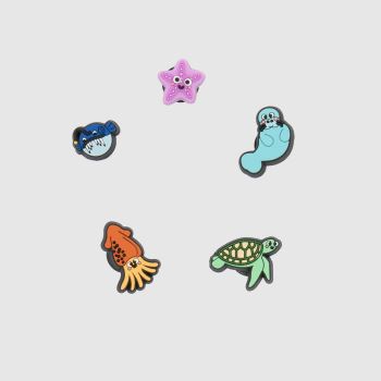Crocs Multi Jibbitz Deep Sea Friends 5 Pk Shoe Accessories