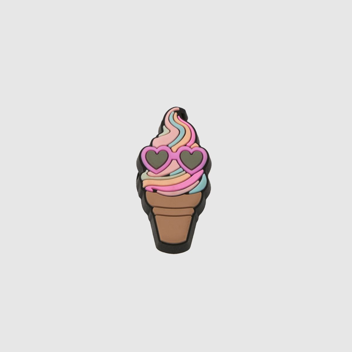 Crocs Jibbitz Rainbow Swirl Cone 