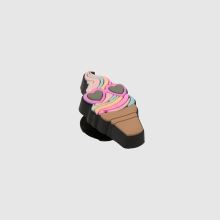 Crocs Jibbitz Rainbow Swirl Cone,2 of 4