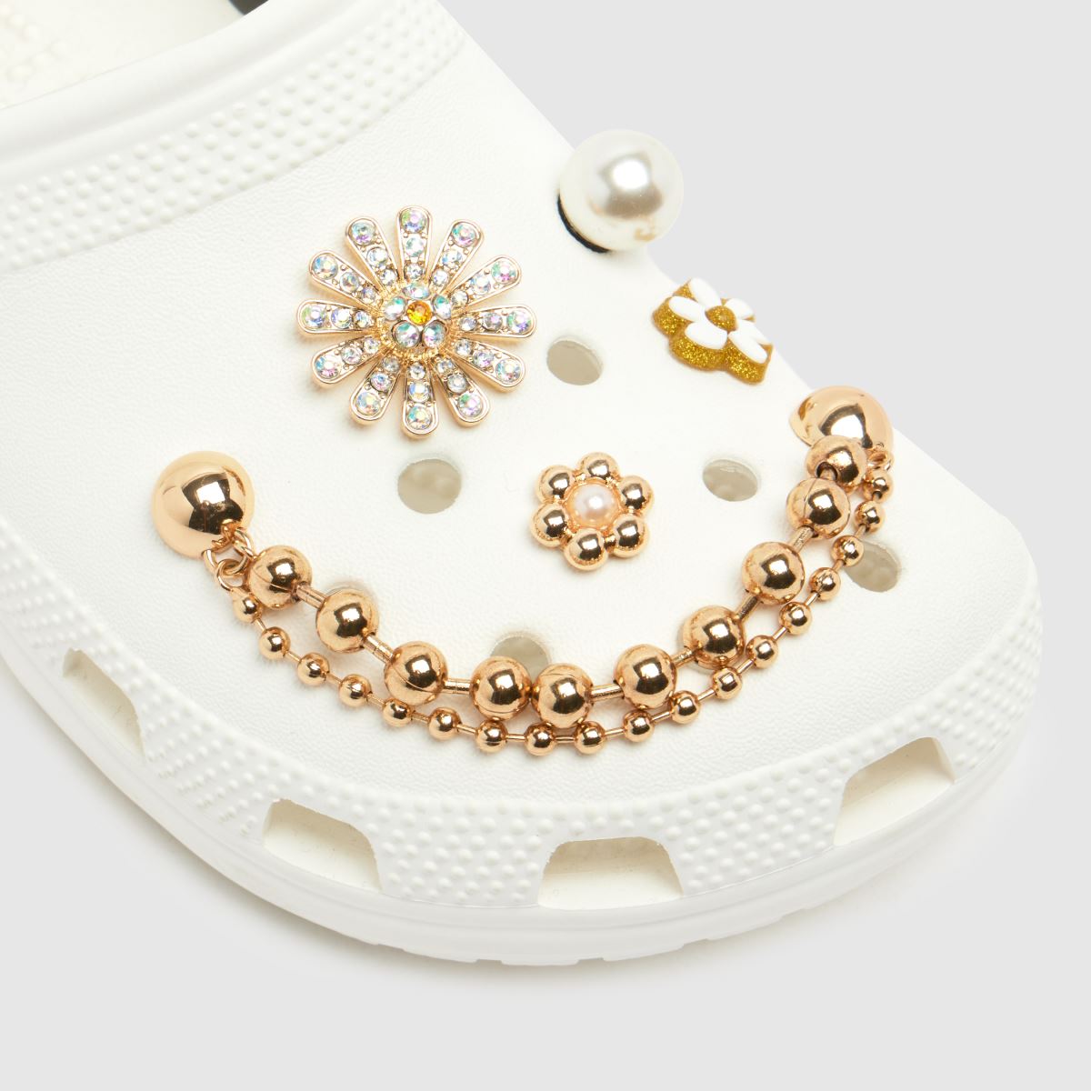 Bling Places That Sell Croc Charms Gold Bling Croc Jibbitz Fancy