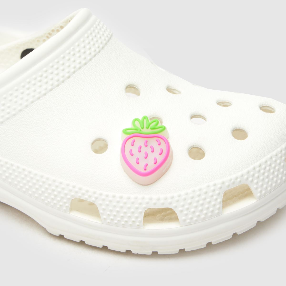 Crocs Jibbitz Light Up Strawberry in Red