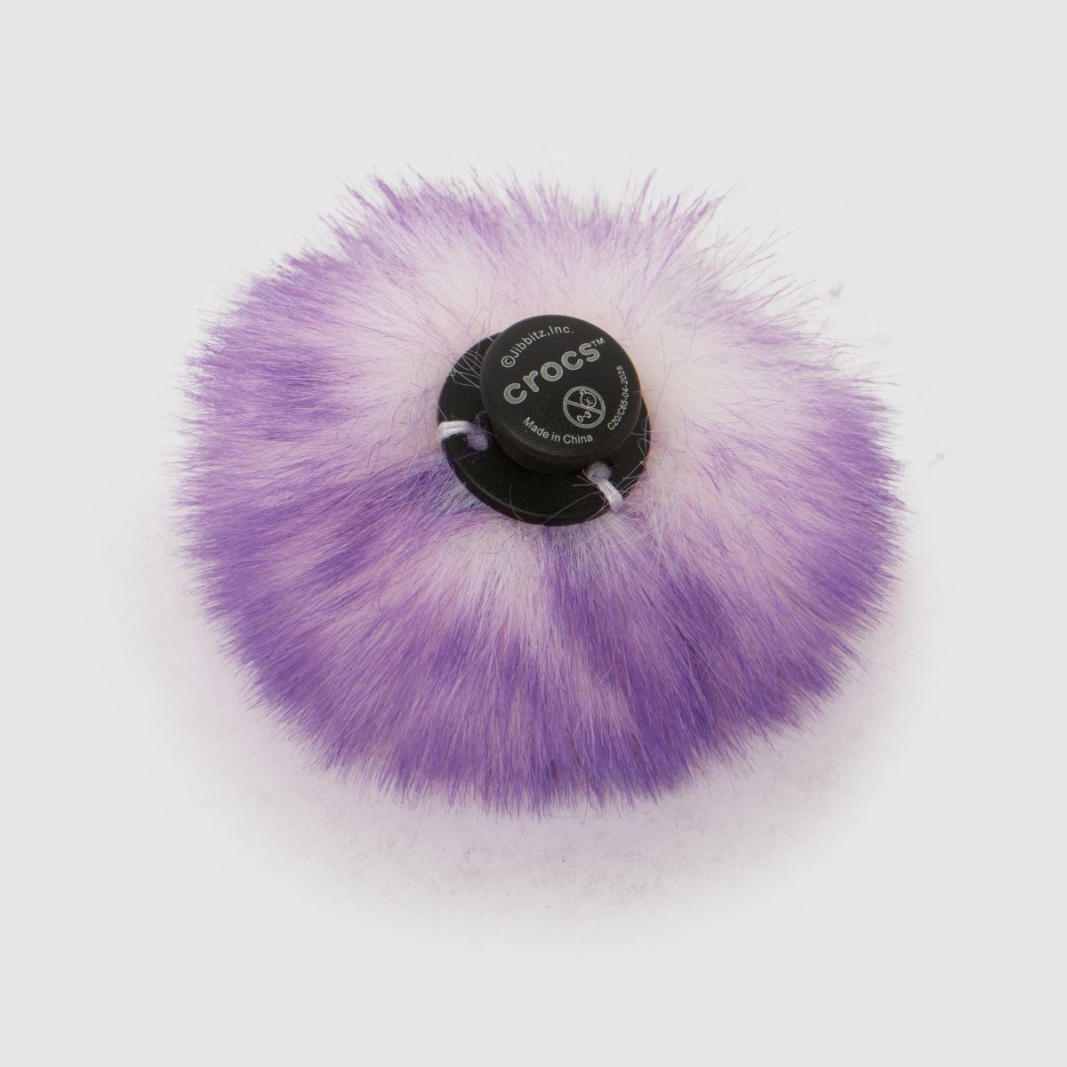 Crocs Jibbitz Long Hair Puff in Pink Crocs Jibbitz Long Hair Puff 4