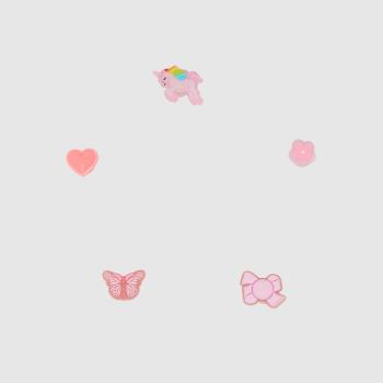 Crocs Multi Jibbitz Tiny Girl Favorite 5PK Shoe Accessories