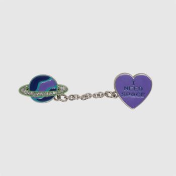 Crocs Purple Jibbitz I Need Space Chain Shoe Accessories