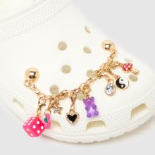 Crocs Jibbitz Custom Charm Chain 5PK in Multi Crocs Jibbitz Custom Charm Chain 5PK,4 of 4