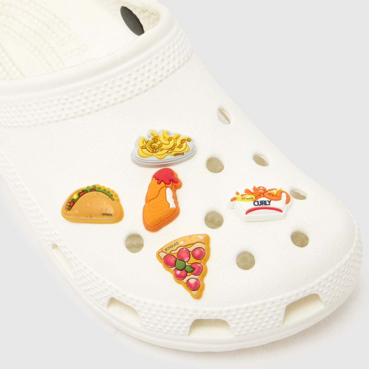 Crocs Jibbitz Favorite Foods 5 Pack in Multi Crocs Jibbitz Favorite Foods 5 Pack 7