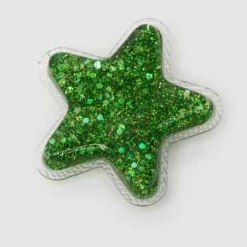 Crocs Green Jibbitz Squish Star Shoe Accessories