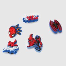 Crocs Jibbitz Spiderman 5 Pack in Multi Crocs Jibbitz Spiderman 5 Pack,2 of 4