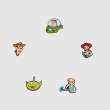 Crocs Jibbitz Toy Story 5 Pack,1 of 4