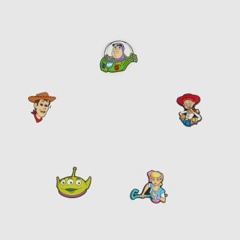 Crocs Multi Jibbitz Toy Story 5 Pack Shoe Accessories