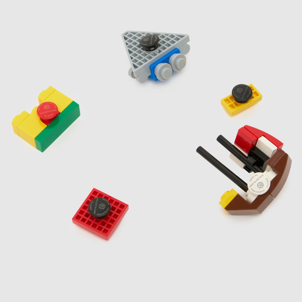 Crocs Jibbitz Lego 5 Pack in Multi Crocs Jibbitz Lego 5 Pack 4