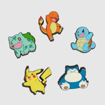 Crocs Multi Jibbitz Pokemon Combo 5 Pack Shoe Accessories