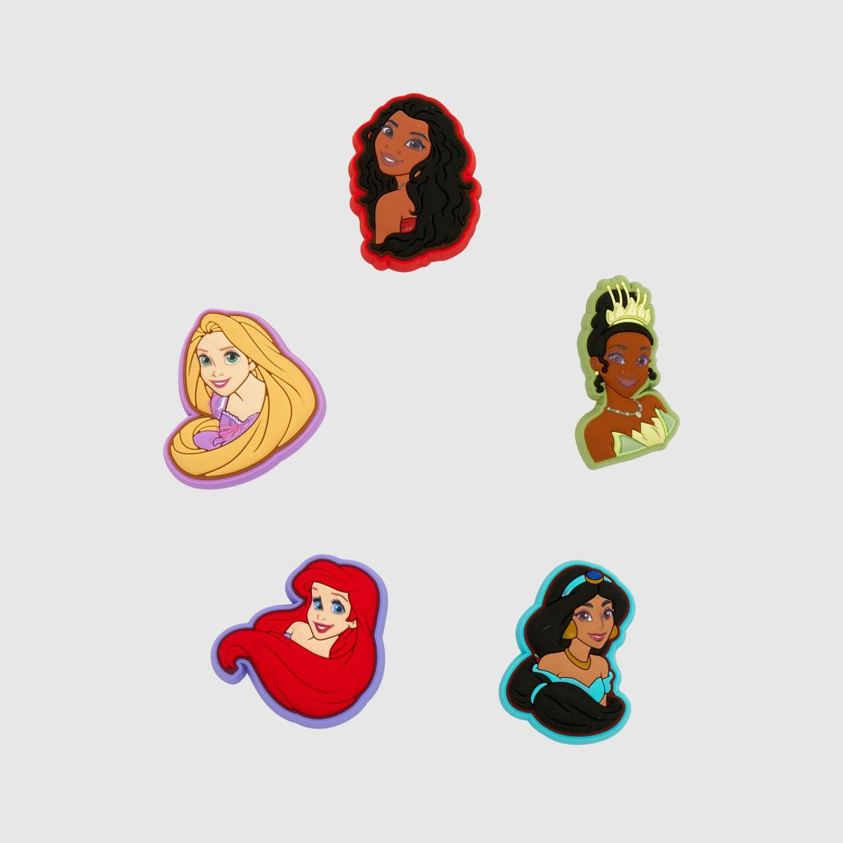 Image of Crocs Multi Jibbitz Disney Princess 5PK