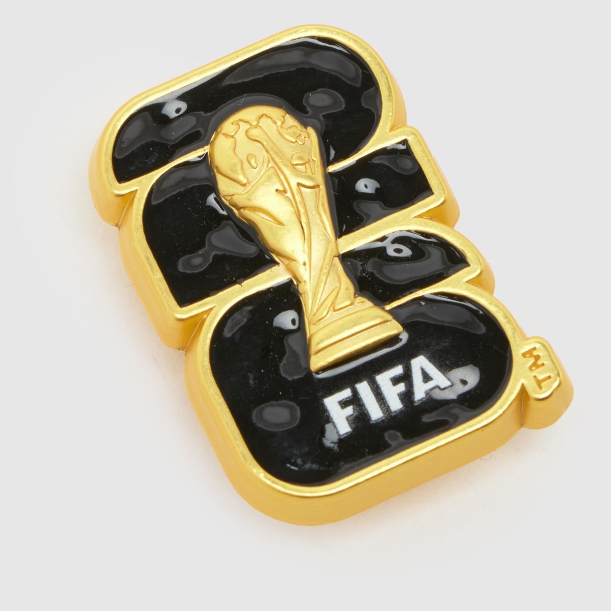 Crocs Jibbitz Fifa World Cup 26 in Black & Gold Crocs Jibbitz Fifa World Cup 26 1