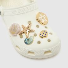Crocs Jibbitz Seashell 5 Pack in Gold Crocs Jibbitz Seashell 5 Pack,4 of 4