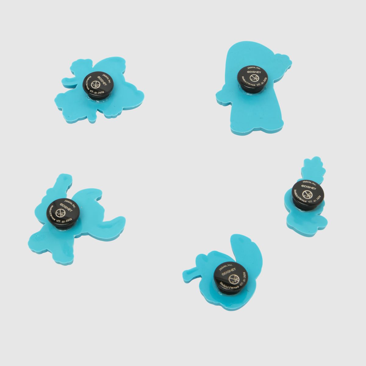 Crocs Jibbitz Lilo & Stitch 5PK in Multi Crocs Jibbitz Lilo & Stitch 5PK 4