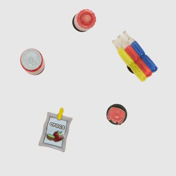 Crocs Multi Jibbitz Sweets Snack 5 Pack Shoe Accessories
