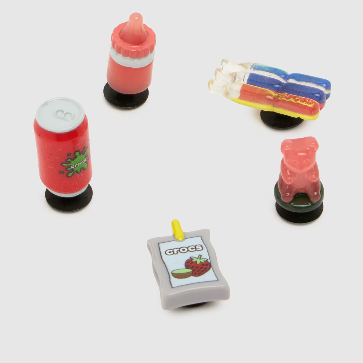 Crocs Jibbitz Sweets Snack 5 Pack in Multi Crocs Jibbitz Sweets Snack 5 Pack 1