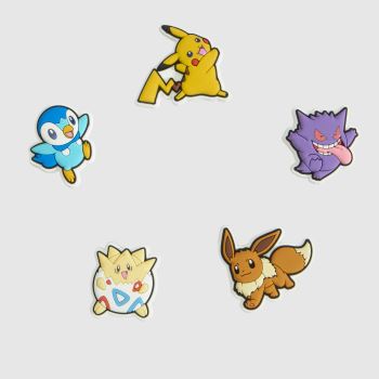 Crocs Multi Jibbitz Pokemon II 5PK Shoe Accessories