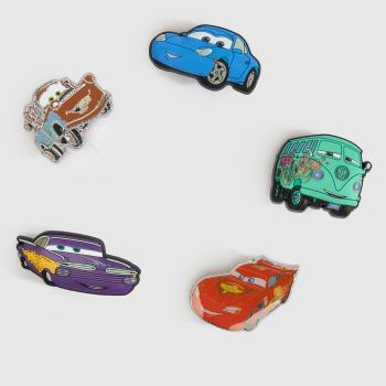 Crocs Multi Jibbitz Cars OG Character 5PK Shoe Accessories