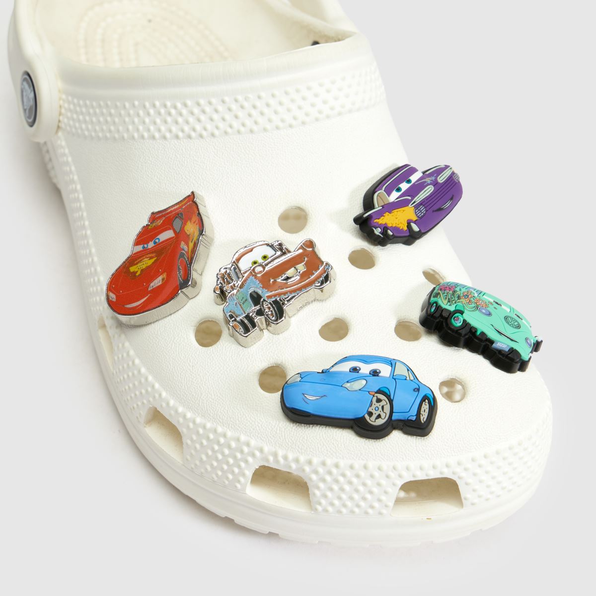 Crocs Jibbitz Cars OG Character 5PK in Multi Crocs Jibbitz Cars OG Character 5PK 7
