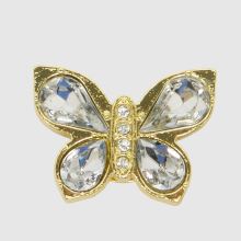 Crocs Jibbitz Gem Butterfly in Gold Crocs Jibbitz Gem Butterfly,1 of 4