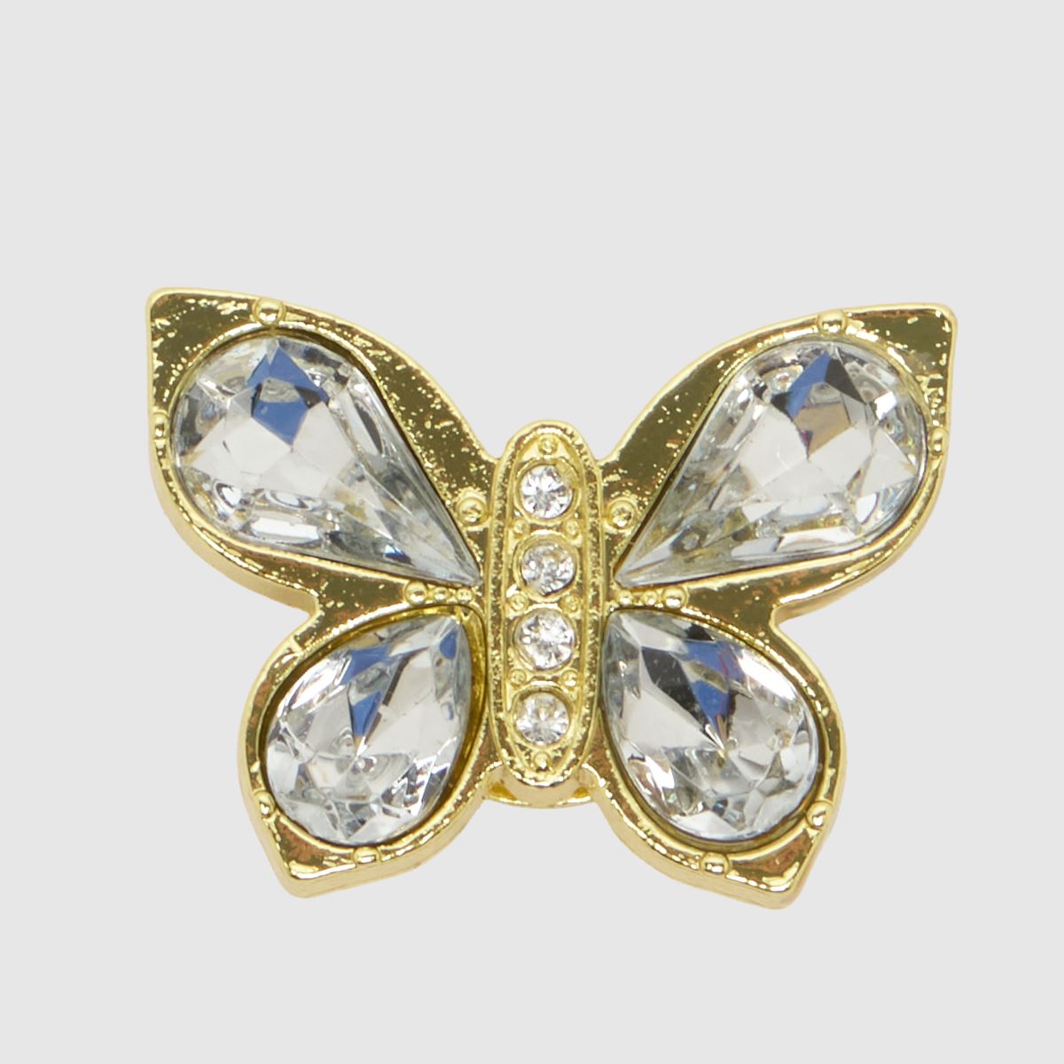 Crocs Jibbitz Gem Butterfly in Gold Crocs Jibbitz Gem Butterfly