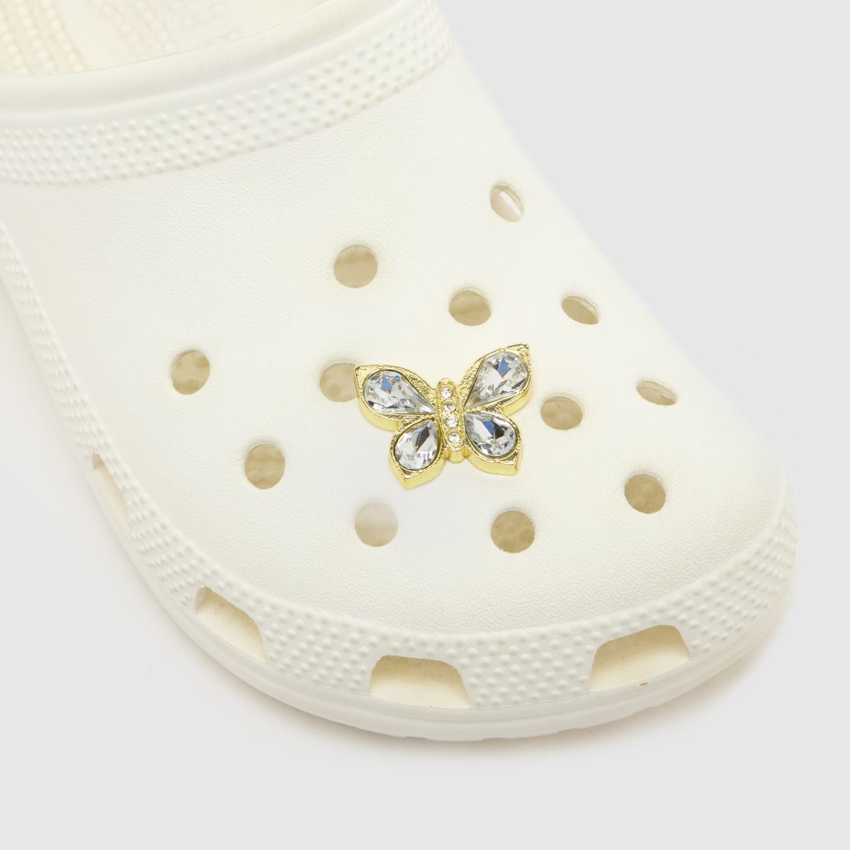 Crocs Jibbitz Gem Butterfly in Gold Crocs Jibbitz Gem Butterfly 7
