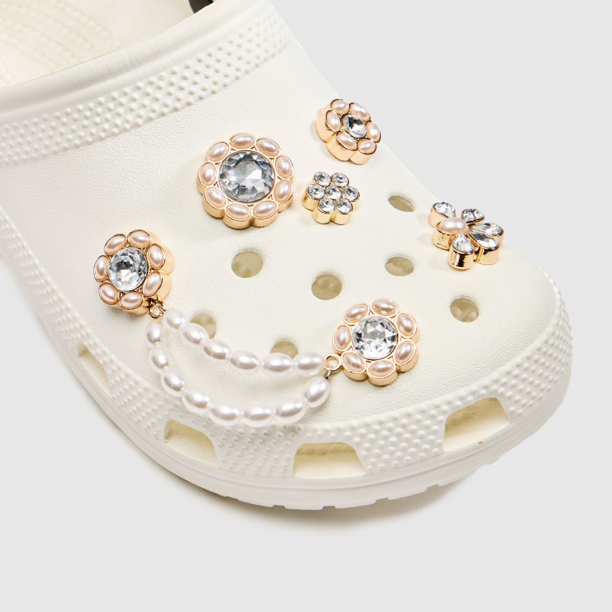 Crocs Jibbitz Elegance 5 Pack in Multi Crocs Jibbitz Elegance 5 Pack 4