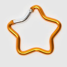 BEADS BY EDIE Star Carabiner Lace Charm,1 of 4