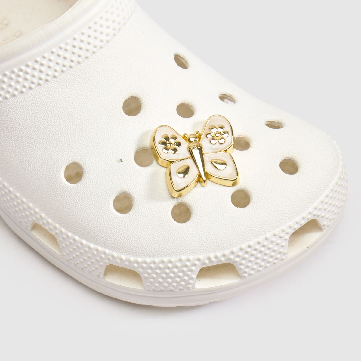 Crocs Gold Jibbitz Pearlized Butterfly Crocs Jibbitz Pearlized Butterfly 7