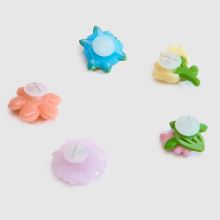 Crocs Jiibbitz Beaded Flowers 5 Pack in Multi Crocs Jiibbitz Beaded Flowers 5 Pack,3 of 4