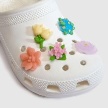 Crocs Jiibbitz Beaded Flowers 5 Pack in Multi Crocs Jiibbitz Beaded Flowers 5 Pack,4 of 4