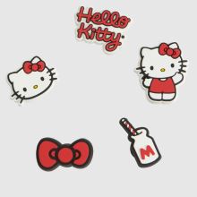 Crocs Jibbitz Hello Kitty 5PK in Red Multi Crocs Jibbitz Hello Kitty 5PK,1 of 4