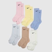 Nike Kids Crew Socks 6 Pack,1 of 4