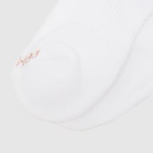Nike Kids Everyday Ankle Socks 6 PK in White Multi Nike Kids Everyday Ankle Socks 6 PK,4 of 4