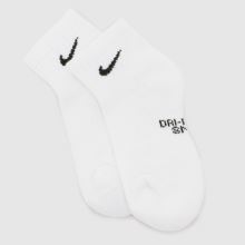 Nike Weiß-schwarz Kids Ankle Socks 6 Pack Nike Kids Ankle Socks 6 Pack,2 von 4