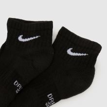 Nike Schwarz-weiß Kids Ankle Socks 6 Pack Nike Kids Ankle Socks 6 Pack,3 von 4